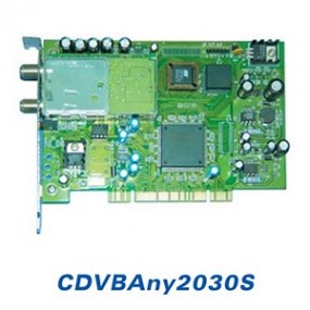Carte DVB PC Satellite / Data multimédia - Interface PCI - CDVBAny2030S