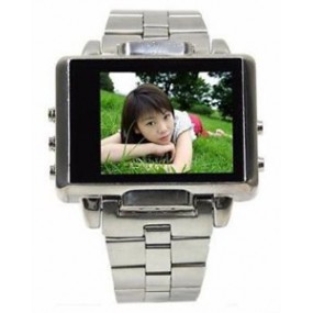 Montre avec caméra cachée couleur et DVR - MP4 - écran TFT 1.8’’ HD - Mémoire interne 4Go