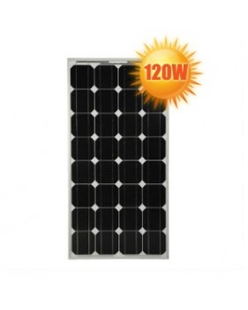 Panneau solaire Monocristallin  haut rendement 12V 120W