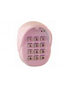 Clavier alarme  filaire à codes 12-24 V avec boitier plastique  pour toutes les marques d automatisme de portail