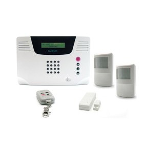Pack alarme sans fil multizones + 2 détecteurs infrarouges + 1 détecteur douverture + 1 télécommande - Avidsen
