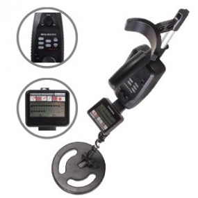 Détecteur de métaux avec afficheur LCD - discriminateur  profondeur jusqu’à 15 cm