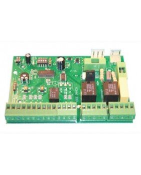 Carte de commande sans coffret et sans transformateur pour moteurs coulissants et barrières levantes - 230 V