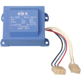 Transformateur 50 VA -2 connecteurs- pour armoire de commande EA273