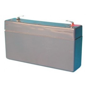 Batterie rechargeable - 6v 1.2ah - plomb gel etanche - (97x58x24mm)