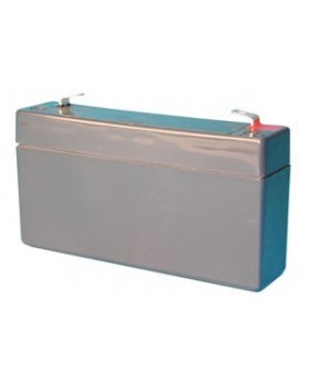 Batterie rechargeable - 6v 1.2ah - plomb gel etanche - (97x58x24mm)