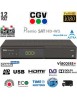 Terminal numérique TNTSAT HD - Canal Ready - 12 Volts+carte Viaccess TNTSAT (4 ans)/Astra 19.2°+Cordon HDMI offert
