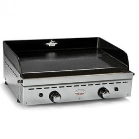 Plancha GAZ 60cm - 2 Brûleurs - FORGE ADOUR BELHARRA 600 Inox