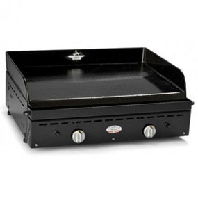 Plancha GAZ 60cm - 2 Brûleurs - FORGE ADOUR BELHARRA 600 Acier