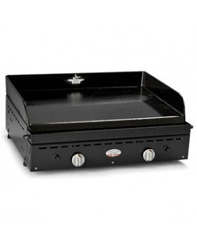 Plancha GAZ 60cm - 2 Brûleurs - FORGE ADOUR BELHARRA 600 Acier
