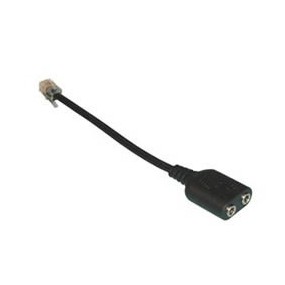 Adaptateur téléphonique RJ9 pour casque-micro Jack 3.5 mm