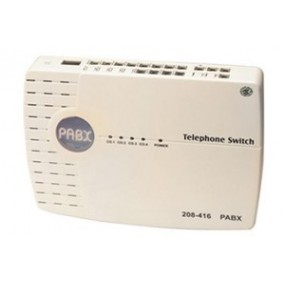 Central standard téléphonique 3 lignes - 12 postes - avec selecteur fax - PABX