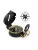 Boussole Lensatic avec Couvercle et Viseur en plastique
