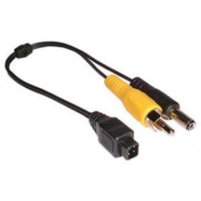 Câble pour caméra - mâle RCA - mâle DC - 4PIN