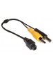 Câble pour caméra - mâle RCA - mâle DC - 4PIN