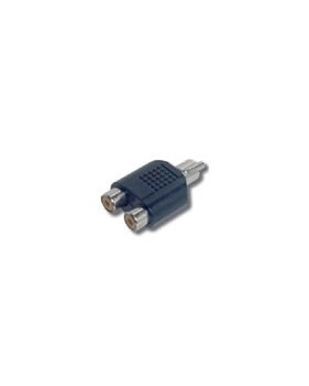 Adaptateur RCA mâle vers 2 RCA Femelle pour Vidéo