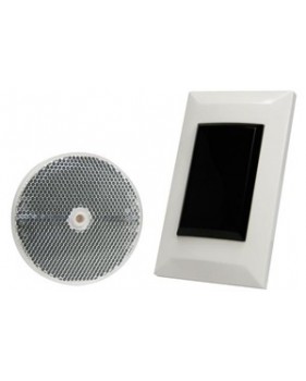 Cellule photoélectrique + réflecteur à usage interne - portée 7 m