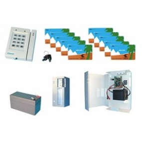 Pack contrôle d’accès : 1 accès lecteur et pointeuse + 10 cartes magnétiques