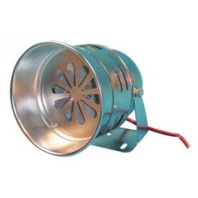 sirène électronique à turbine Harley 12V 130dB 1000m - chrome