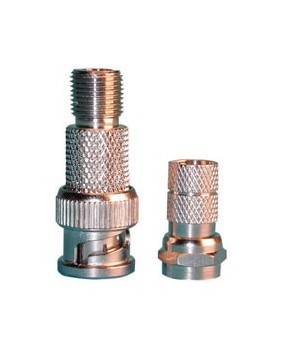 Fiche BNC mâle à visser 7mm - pour câble coaxial