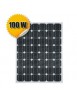Panneau solaire monocristallin haut rendement 100 Watts 12 Volts