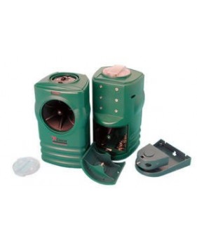 Repousse électronique ultrasons chiens et chats  - avec radar anti aboiement - 3 m