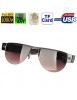 Lunette de soleil avec caméra cachée couleur HD 1080p + DVR - 5 mégapixels - Jusqu’à 32 Go