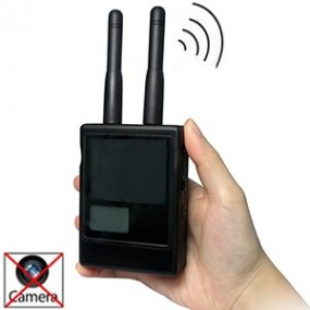 Détecteur de caméras espion sans fil / Scanner signal audio  - 900 MHz à 2700 MHz - avec écran LCD 2.5"
