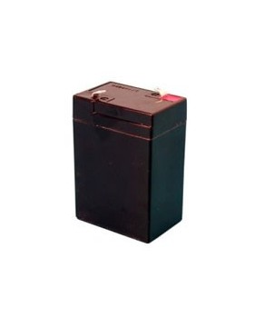 Batterie rechargeable ccumulateur pile sèche - 6v 4ah - plomb gel etanche - (70x107x47mm)
