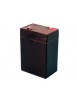 Batterie rechargeable ccumulateur pile sèche - 6v 4ah - plomb gel etanche - (70x107x47mm)