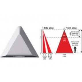 Détecteur de mouvement filaire  infrarouge rideau 12V 24V pour porte entrée