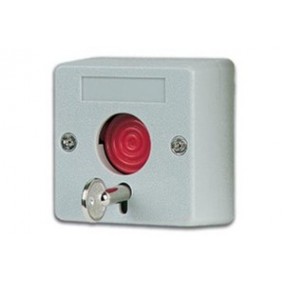 Bouton panique alarme avec clef contact NF