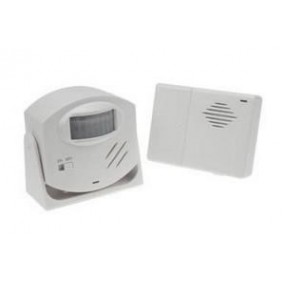 Détecteur de mouvement dintérieur sans fil infrarouge avec sonnette déporté