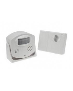 Détecteur de mouvement dintérieur sans fil infrarouge avec sonnette déporté