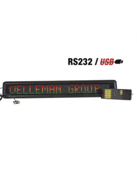 Journal lumineux multicolore