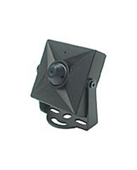 Caméra N/B miniature CMOS 1/3" - 380 LTV - Angle de vue 90° - avec audio