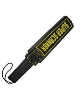 Détecteur de métaux pour fouille avec vibreur et alarme sonore