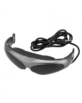 Lunettes vidéo portable - Ecran virtuel 80 pouces - LCD -  1000 mAh