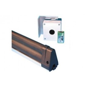 Pack tranche de sécurité 1,5 m + Cellule embarquée 20 m - 9 V - radio intégré