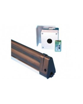 Pack tranche de sécurité 1,5 m + Cellule embarquée 20 m - 9 V - radio intégré