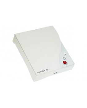 Transmetteur téléphonique Vocalys AS - 4 numéros - transmission digitale et vocale - bouton urgence