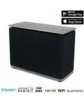 Enceinte Multiroom Home Play 10 W RMS - WiFi - Bluetooth - USB - Compatible Smartphone - Metronic