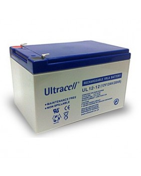 Batterie solaire plomb gel rechargeable 12Vcc 12AH piles sèches