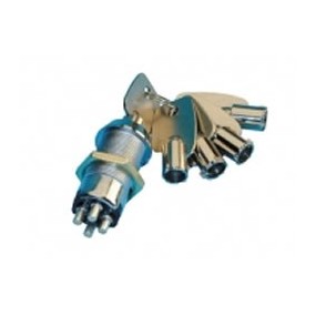 Serrure électronique marche arrêt 4 plots 5 clefs rondes