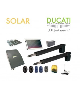 HC812-400 SOLAIRE Automatisme Kit Motorisation - DUCATI HOME-AUTOMATION