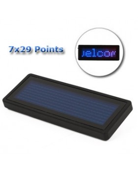 Badge LED programmable 5 caractères 29 x 7 points