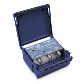 Amplificateur de mât blindé 2 entrées - Engel AM6112G5 -  UHF-DAB+ mix gain élevé 40dB avec LTE 5G