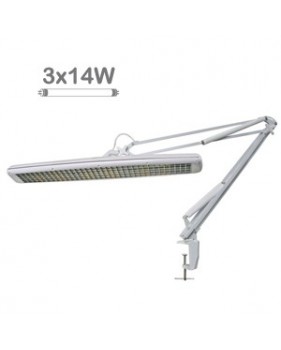 Lampe de bureau 3x14W blanc
