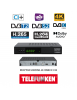 Récepteur 4K Telefunken (Combo S) SAT Terrestre