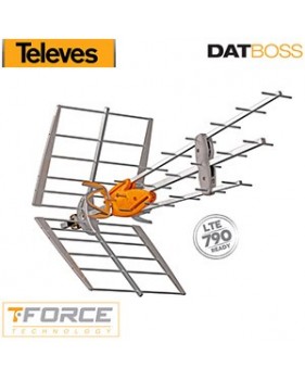 Antenne DAT BOSS Televes - UHF (C21-60) - TNT - Gain 45 dB